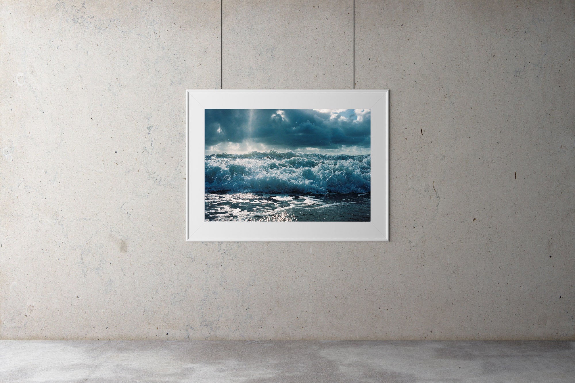 A photography waves breaking in Byron bay.  the water is blue with large white & blue clouds. blue sky, the pass, byron bay, surfing, surf photography, summer, beach photography, Artwork Prints, wall art,  Photographic prints,  Framed artwork,  Australian  Photography, wall art, beach prints, coastal prints, ocean prints,  Film photography, Vintage photo, style  Interior design, Pictures Abstract film photography, photography art, Australia, sun, beach,